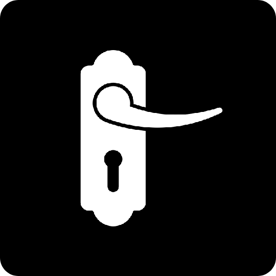 Arched window outline illustration